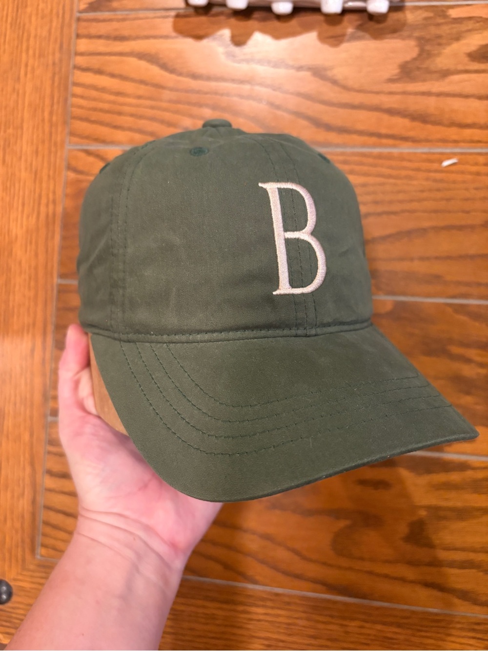 Beretta Classic Olive Embroidered Logo Baseball Cap